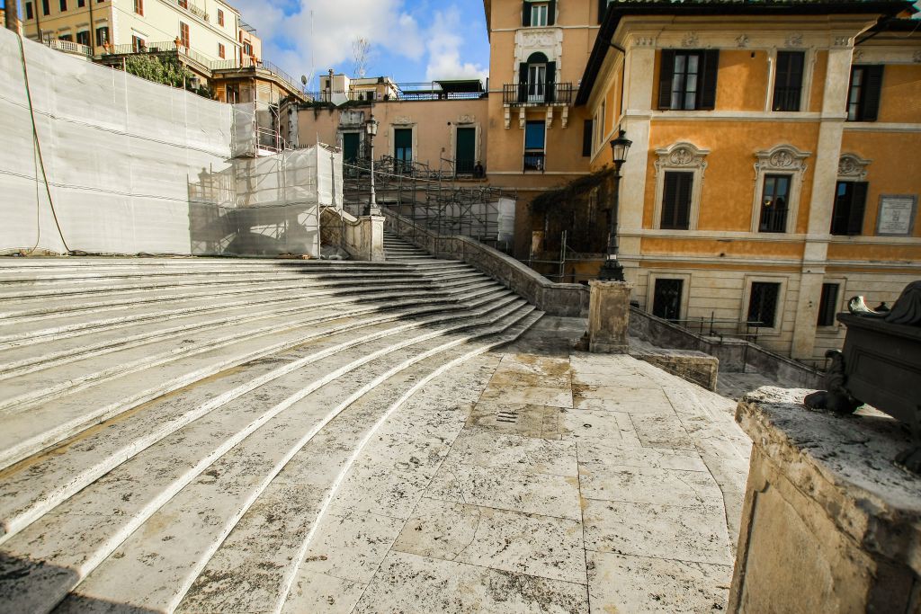 Atrakcyjny Rzym - Hiszpańskie schody