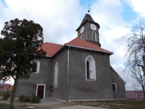 średniowieczny kościół - Rusko