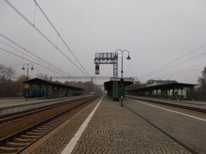 stacja kolejowa w Leśnicy