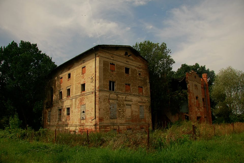 Boguszyce na Dolnym Śląsku - ruiny pałacu