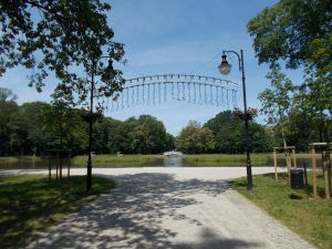 Historia Brzegu Dolnego - Park Hoymów