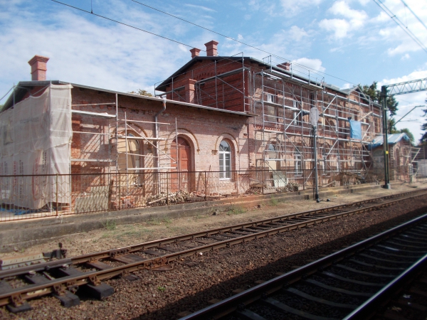 Stacja kolejowa w Wołowie