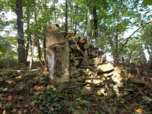 Ruiny starego młyna w Wawrzeńczycach