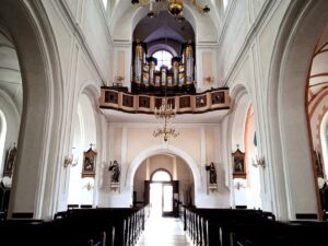 Kościół świętej Trójcy. Organy. Żmigród