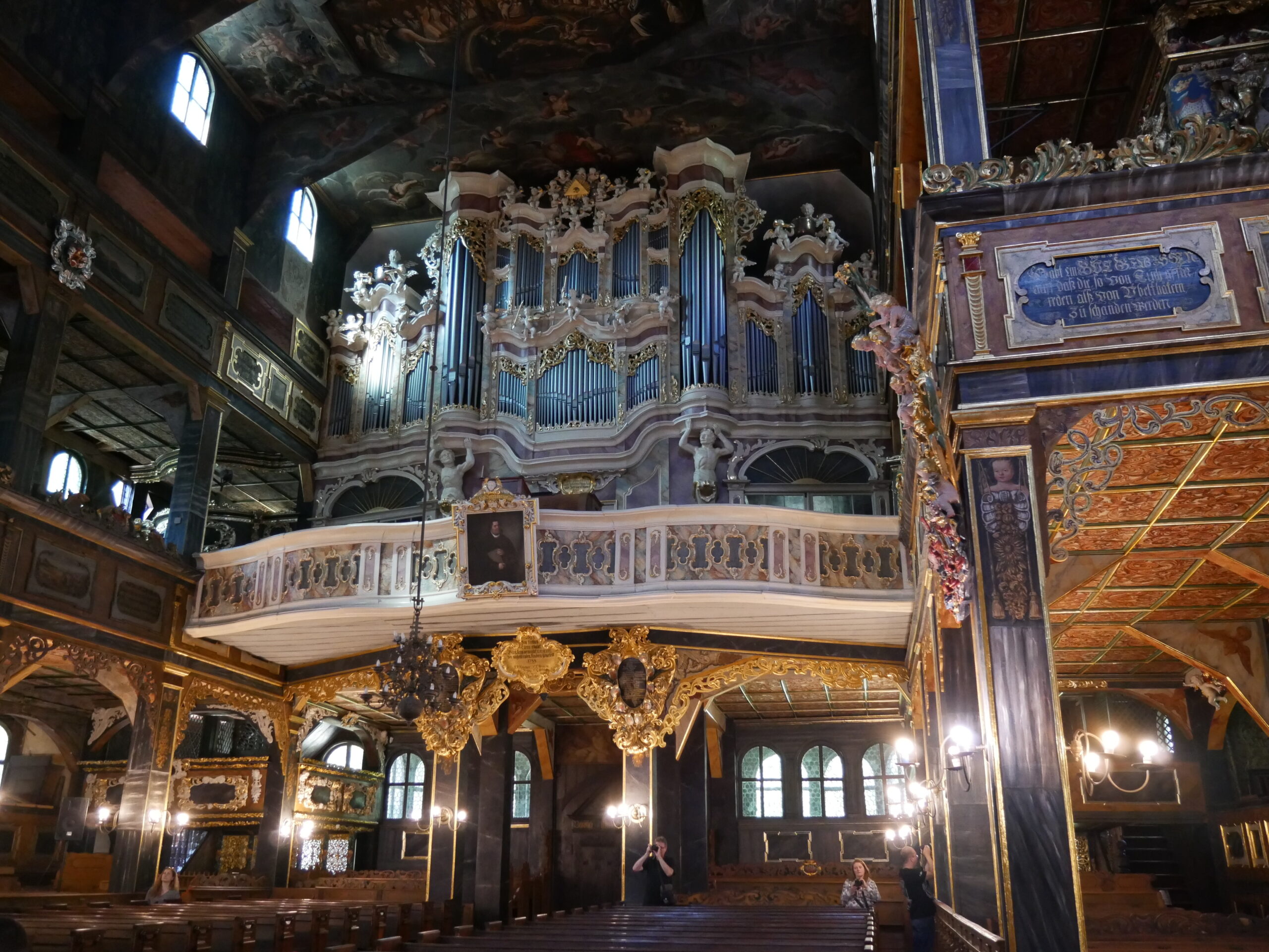Organy w Kościele Pokoju w Świdnicy