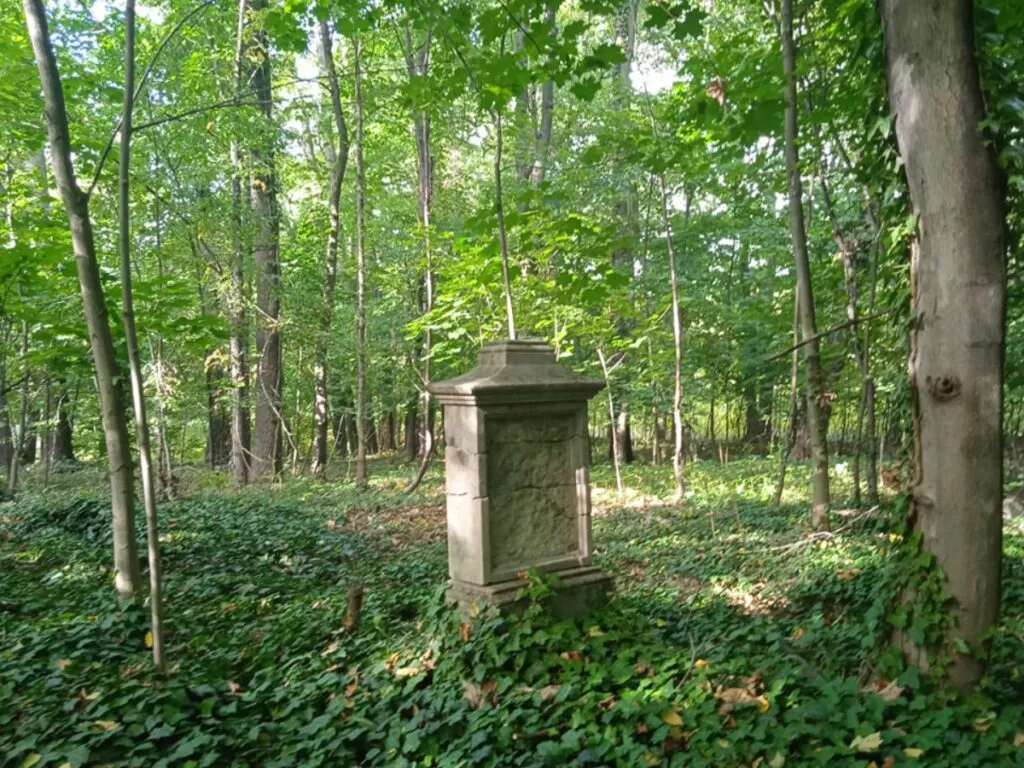 Sary cmentarz w Chwalimierzu. 