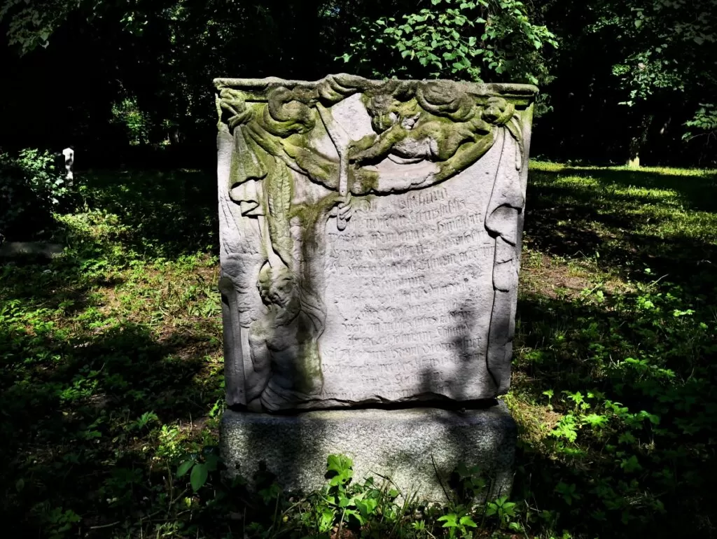 Nagrobek na cmentarze przy Kościele Pokoju w Świdnicy