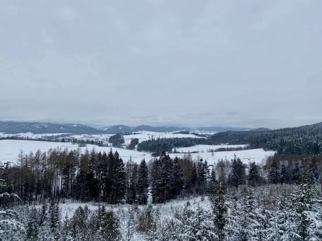 Zima na Dolnym Śląsku 